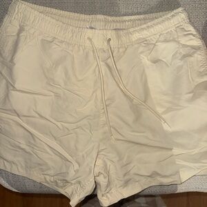 Zara Men's Beige Athletic Shorts
